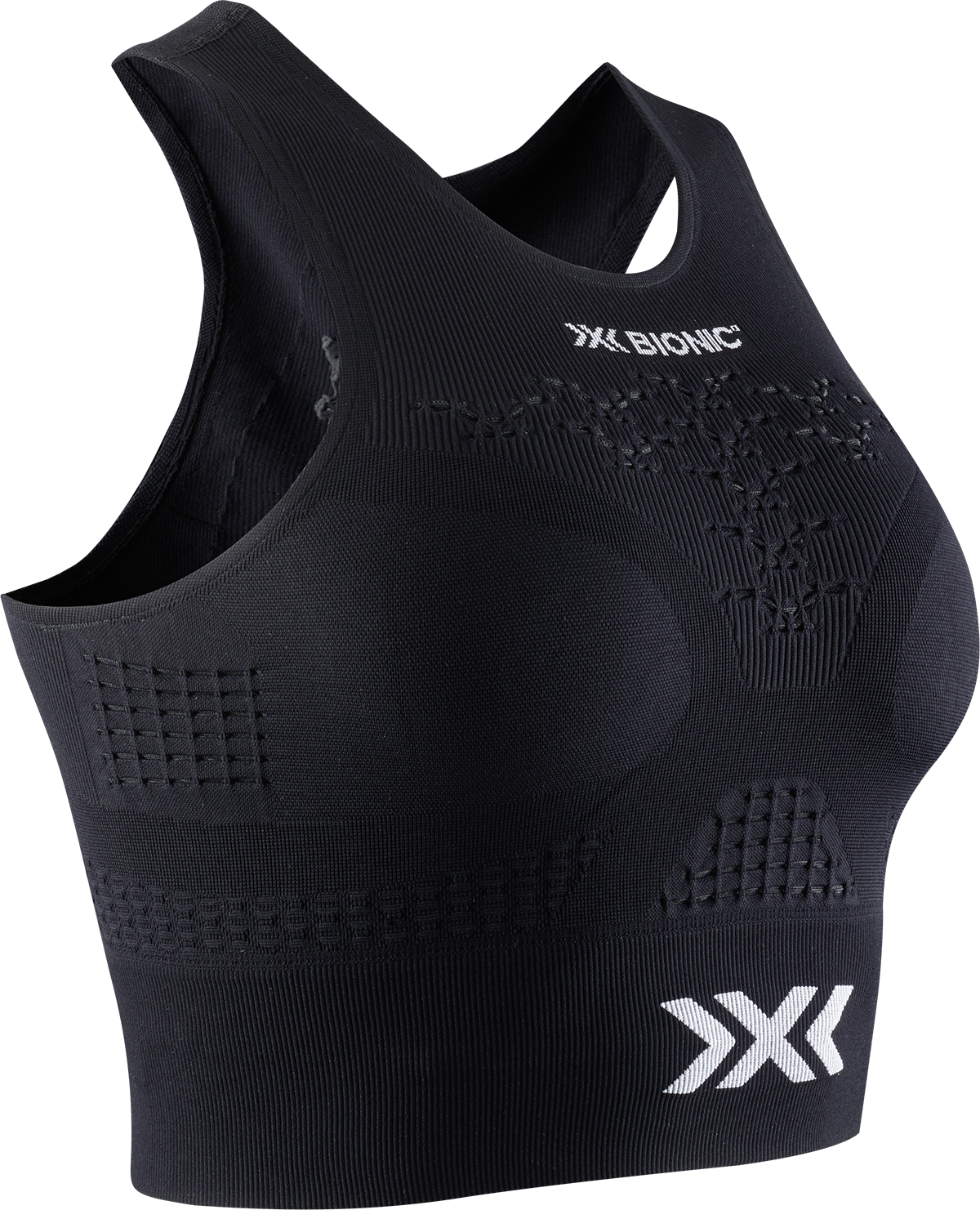 Women Energizer 4.0 Fitness Crop Top / black white / S