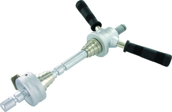 Montagegerät für Steuerkopfschalen 1 bis 1.5 / silber