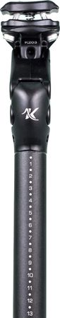 KINEKT LR Federsattelstütze / schwarz / 27.2mm