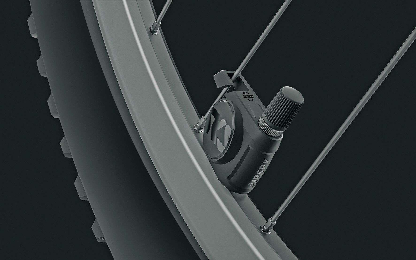 Luftdrucksensor Airspy Set / schwarz / AV