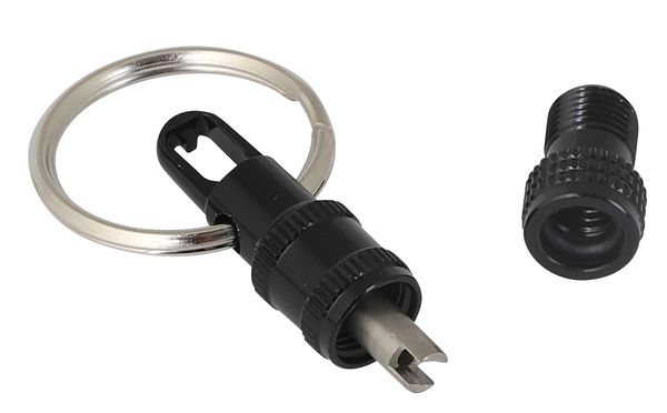 VENTIL-ADAPTER & TOOL / schwarz