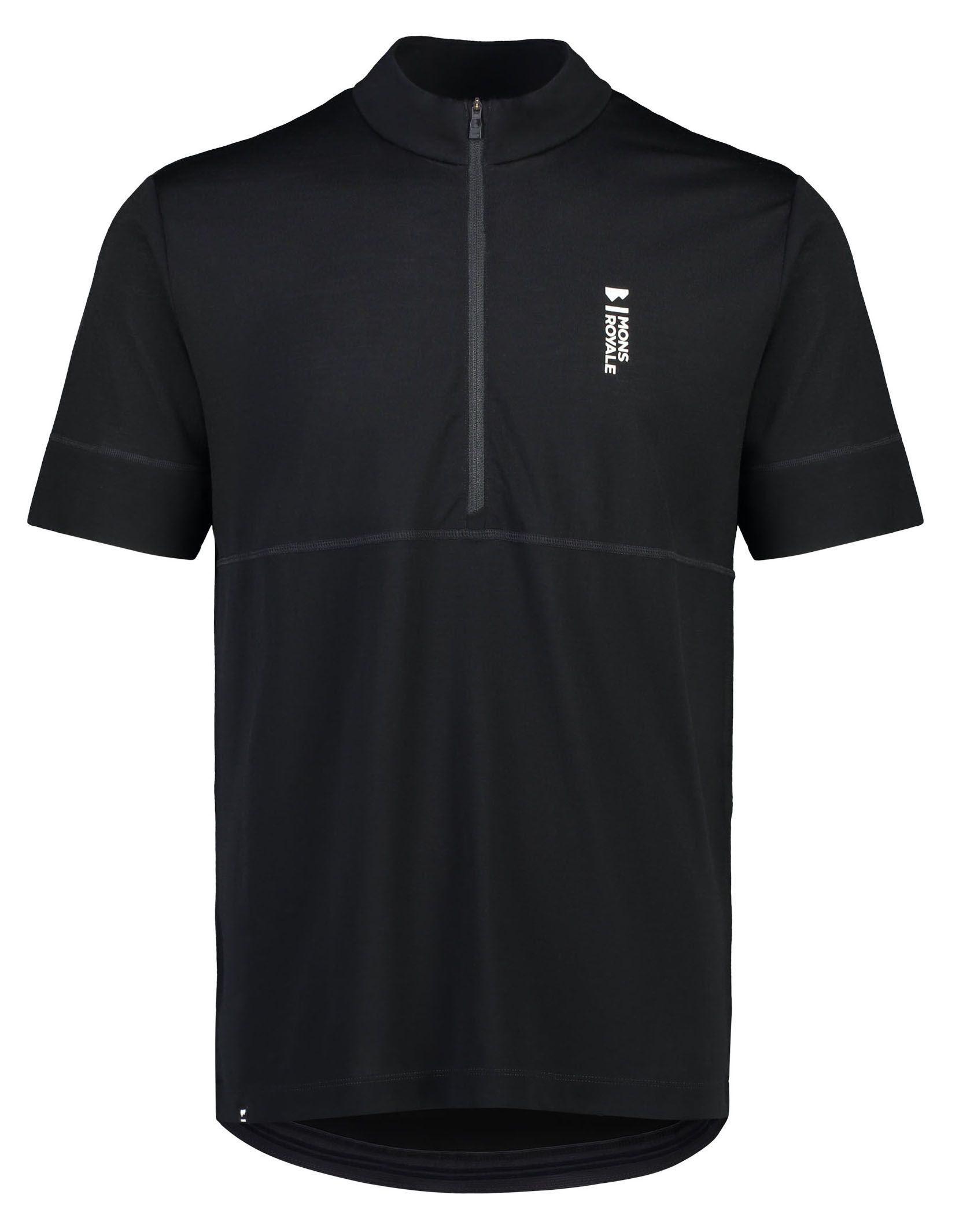CADENCE Herren-Kurzarmtrikot / black / S
