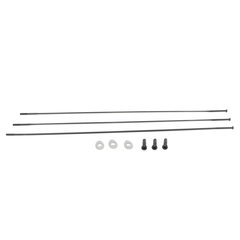 Spoke and Nipple 258mm CX-Sprint StraightPull Qty3 / black