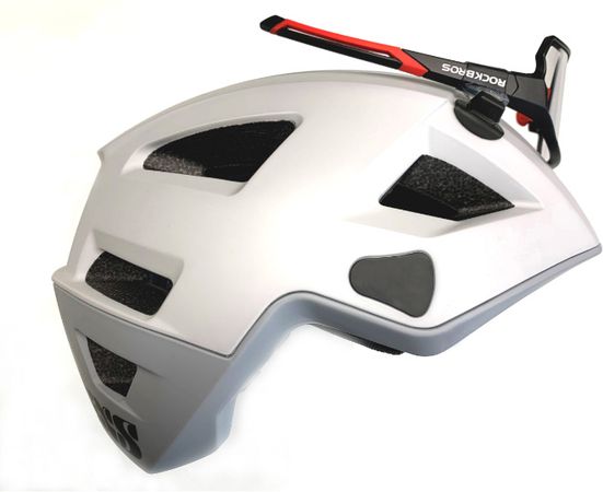 STIQX magnetische Brillenhalterung / schwarz/transparent / M