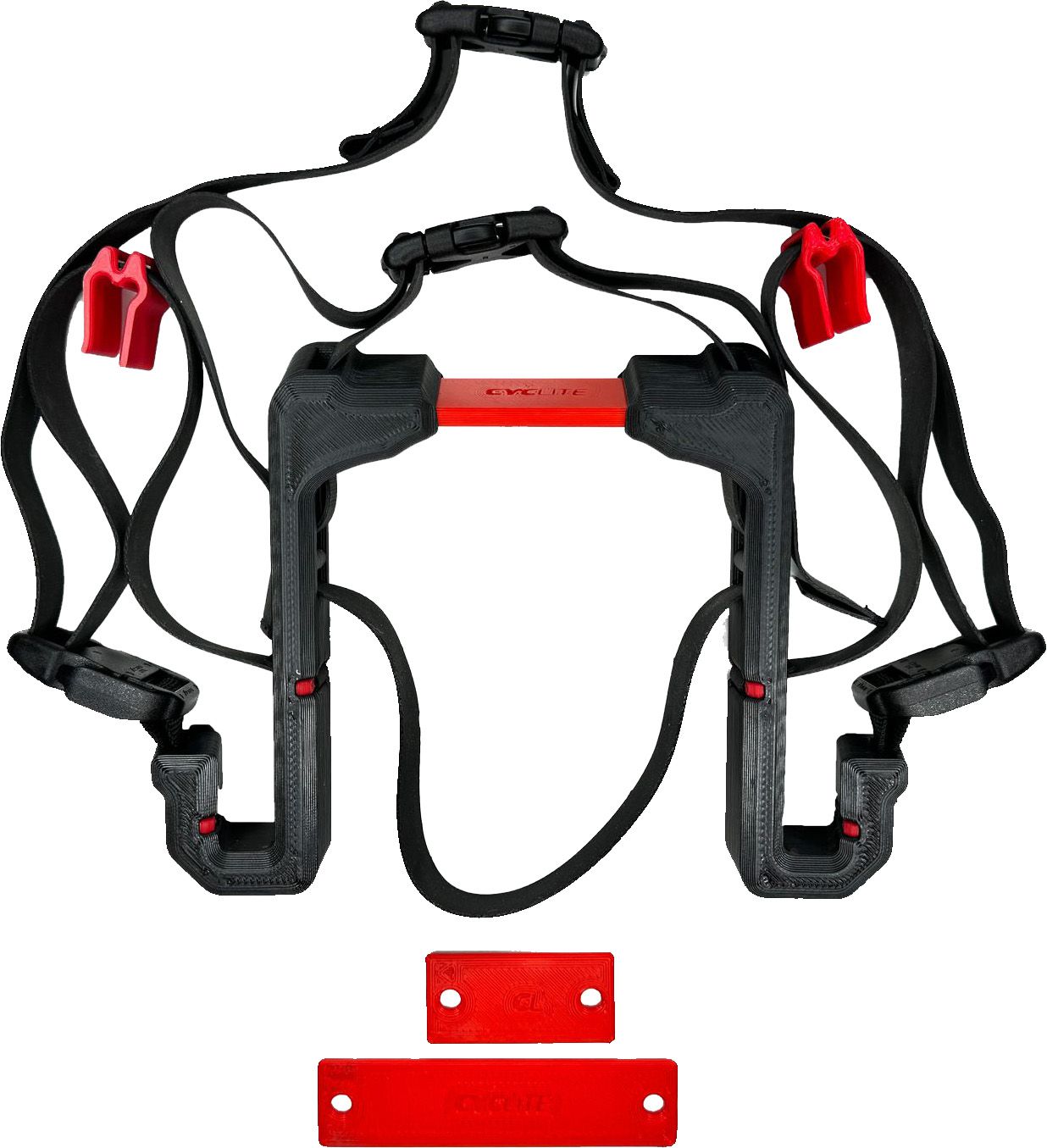 SKI RACK / 03 Skiträger für Velos / schwarz