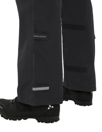 YARAS IV Herren-Regenhose / black / L