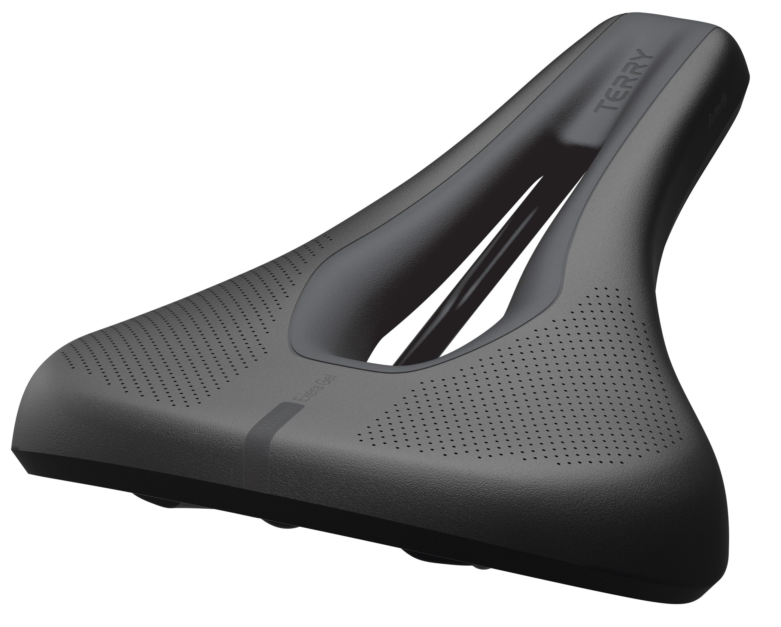 Sattel Butterfly Exera Gel Lady / schwarz / 169 mm, Max. 12-15 cm