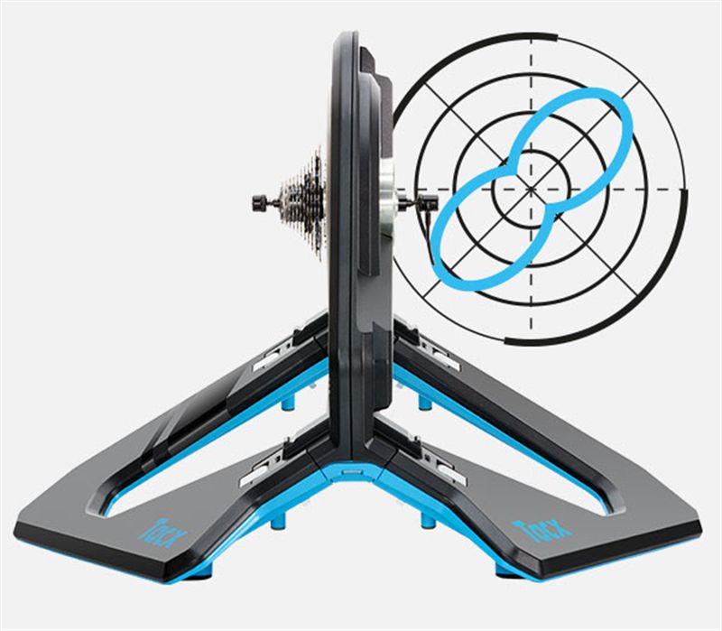 NEO 2T interaktiver Hometrainer, Direktantrieb Typ 2 / schwarz