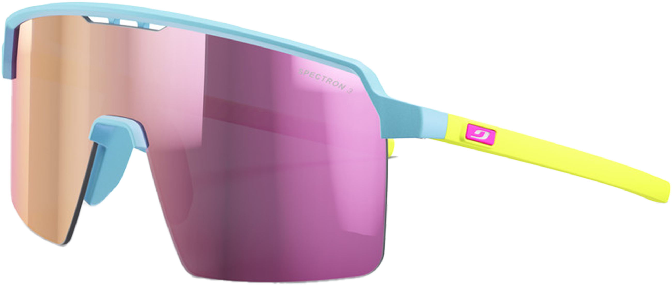 INTENSITY JUNIOR Jugendbrille / hellblau neongelb rose