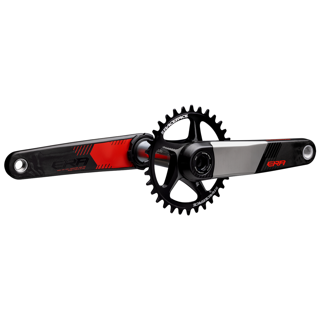 ERA Cinch Crankarm DM (RF136) / carbon/red / 165mm
