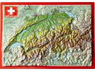 GEORELIEF SCHWEIZ 3D-Postkarte