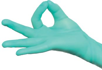 GREEN GLOVE Einweghandschuhe, 50 Stk. / green / L