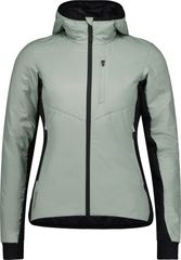 ARETE MERINO Damen-Loftjacke / eucalyptus / L