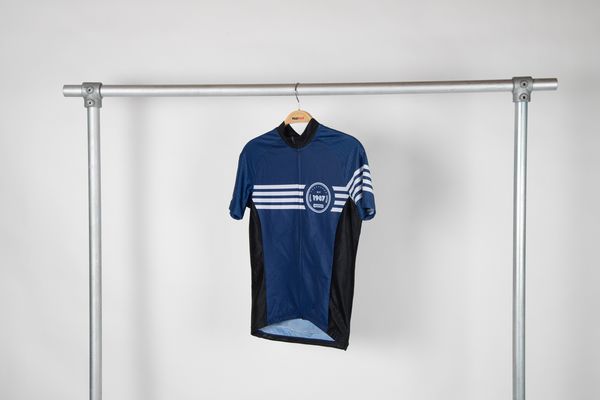 1987 TEAM Damen-Kurzarmtrikot / dunkelblau / XXL