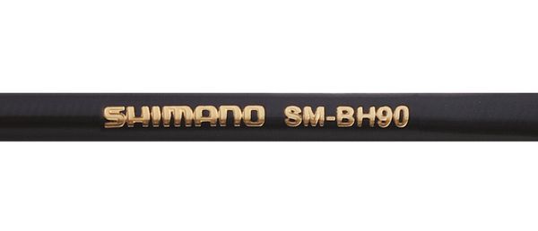 SM-BH90-JK-SSR Road Bremsleitungs-Set / schwarz / 1000 mm