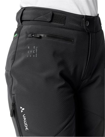 QIMSA II Damen-Softshellhose / black/black / 38