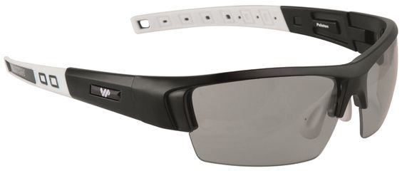 PELOTON Sportbrille / schwarz weiss
