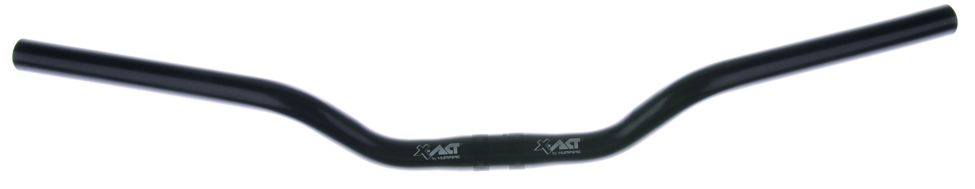 Lenker Trekking City Comfort 62 cm Aluminium schwarz / schwarz