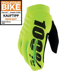 Handschuhe Brisker / gelb-schwarz / L