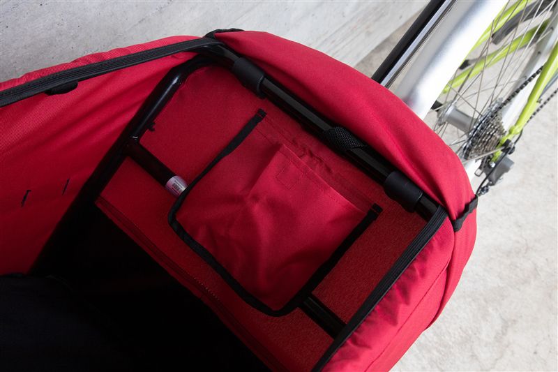 VELOSHOPPER Einkaufswagen / rot