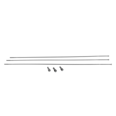 Spoke and Nipple 281mm Straight Roam 50 27.5 Qty 3 / black
