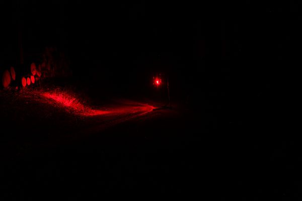 ROJO LED Rücklicht mit 2x 0.5W-LED