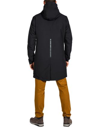 CYCLIST PADDED Herren-Regenparka / black / M