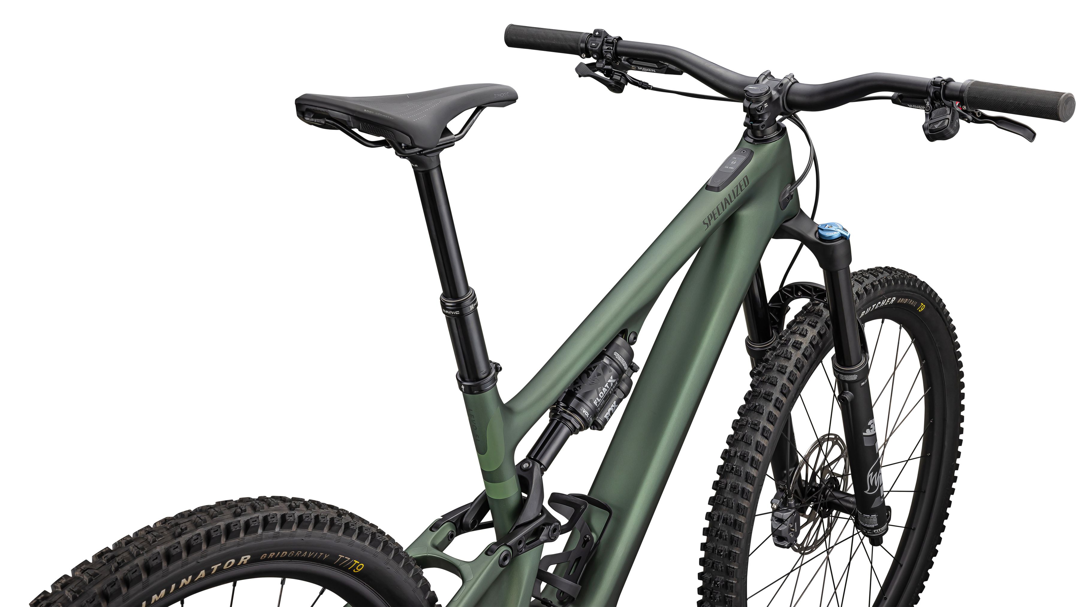 LEVO SL COMP CARBON GENIE E-MTB / cypress metallic / S4