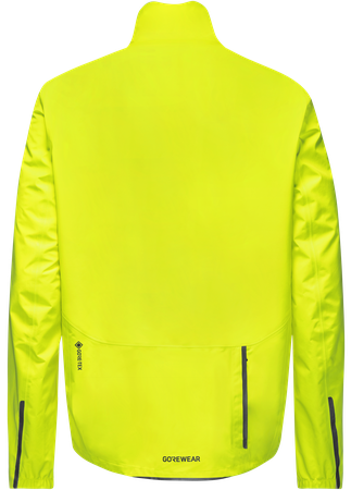 GLIDEWHEEL GTX Herren-Regenjacke / neon yellow / XL