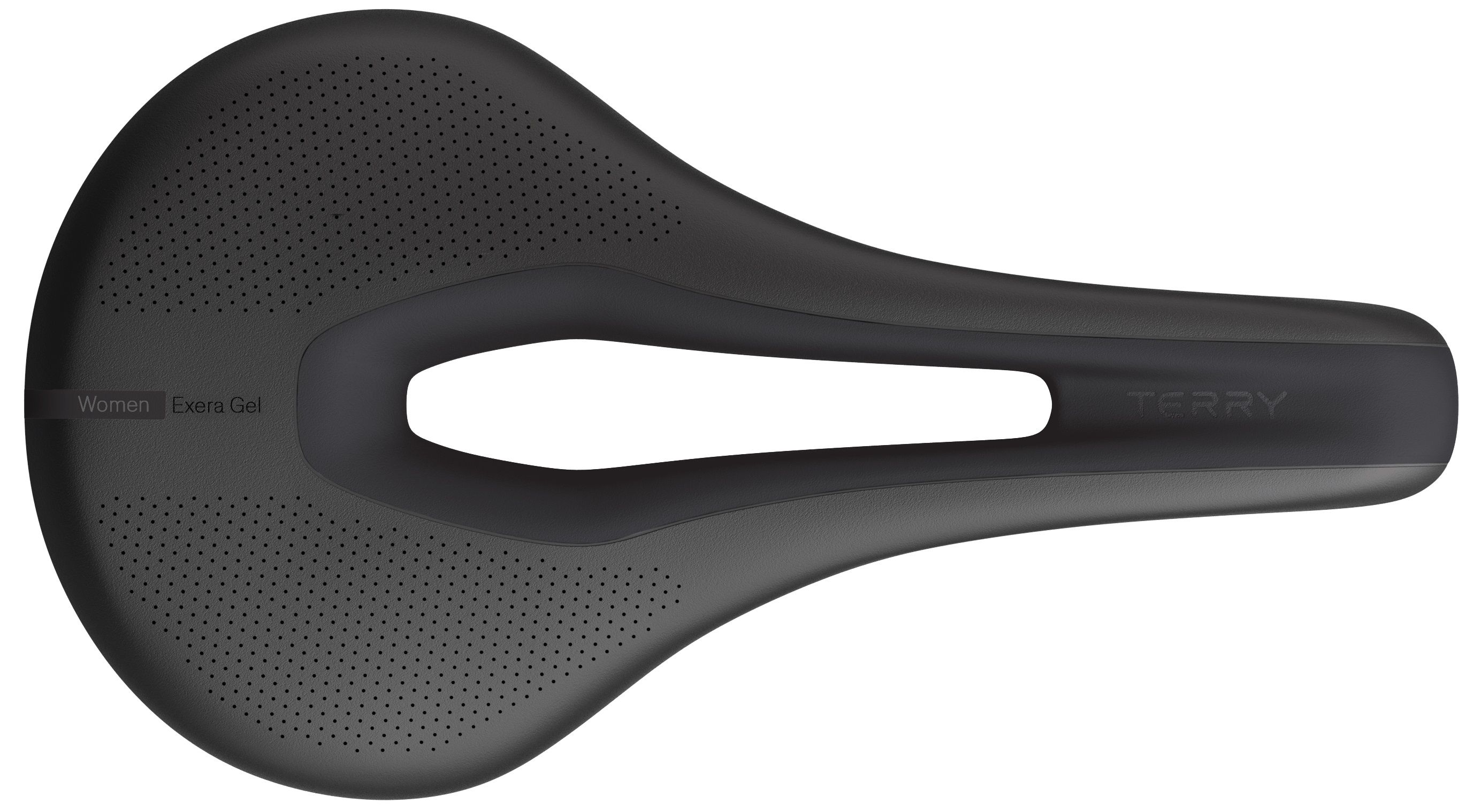 Sattel Butterfly Exera Gel Lady / schwarz / 169 mm, Max. 12-15 cm