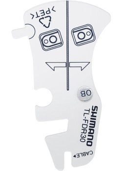 Kabel-Einstellschablone TL-FDR30 / transpartent