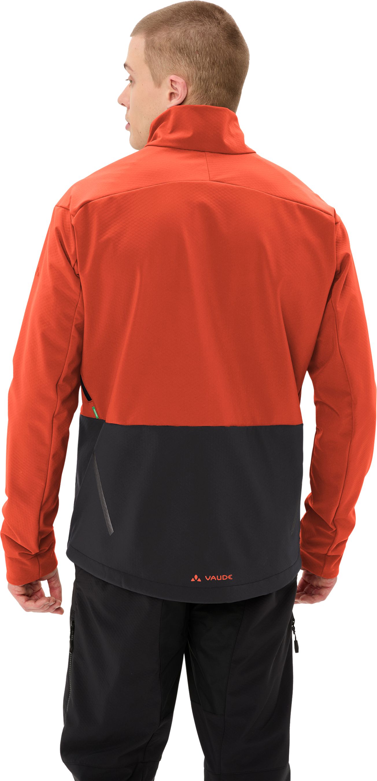 QIMSA PRO Herren-Softshelljacke / glowing red / S