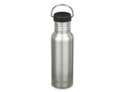 CLASSIC Edelstahlflasche / brushed stainless /  800ml, Loop Cap