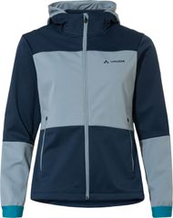QIMSA Damen-Softshelljacke / dark sea / 46