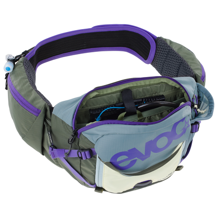 HIP PACK PRO 3L, Hüfttasche / steel/violet/dark olive