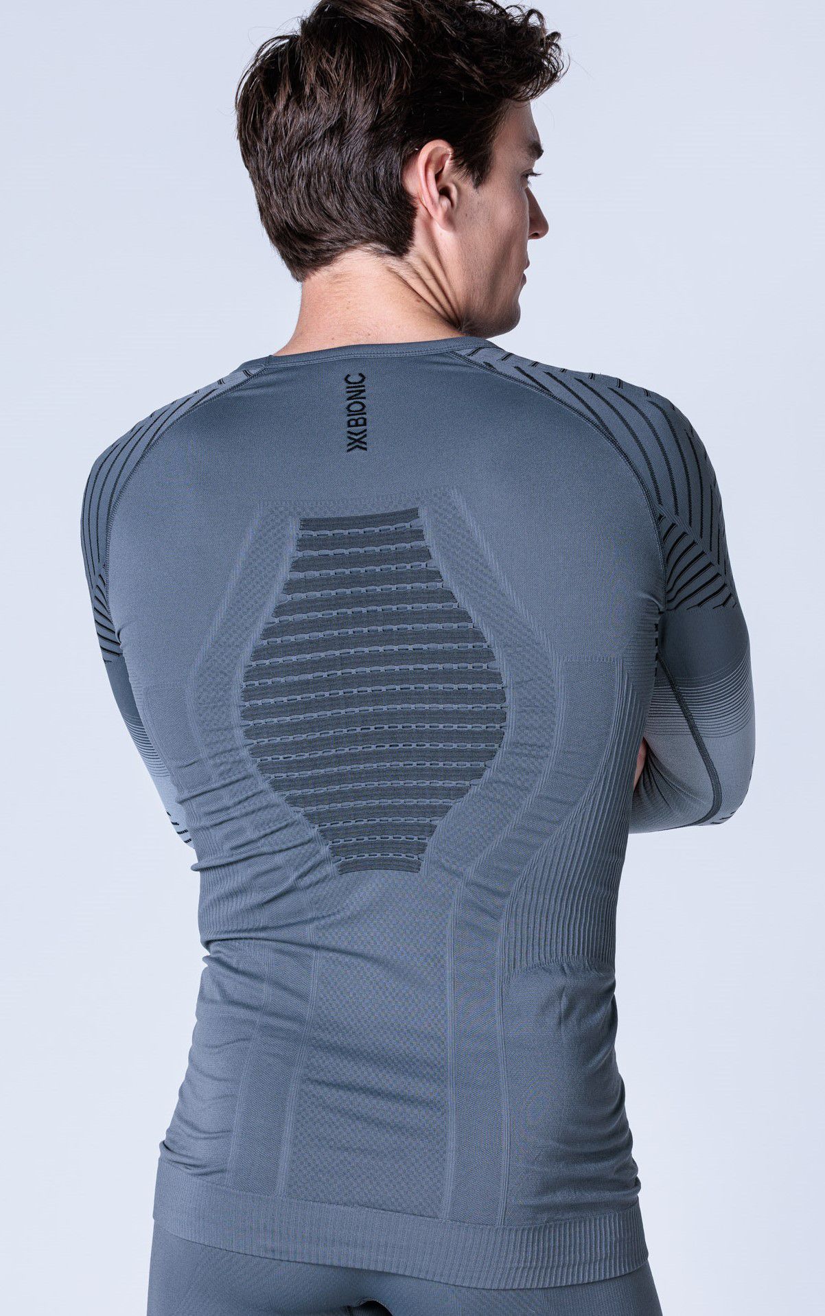 Men Invent FX Shirt LS / rhino grey light grey canary / XL