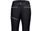 FJØRÅ  FLEX 1 Damen-Bikehose lang / caviar/castor grey / L