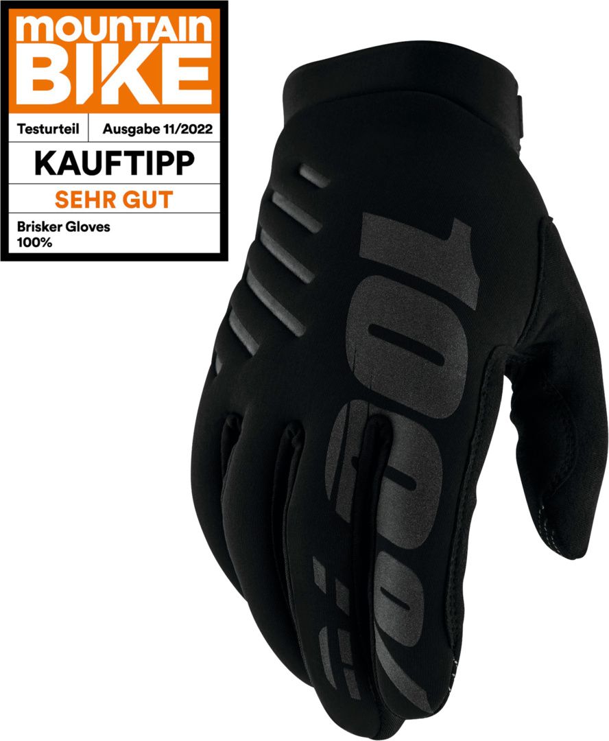 Gloves Brisker Junior / schwarz / S