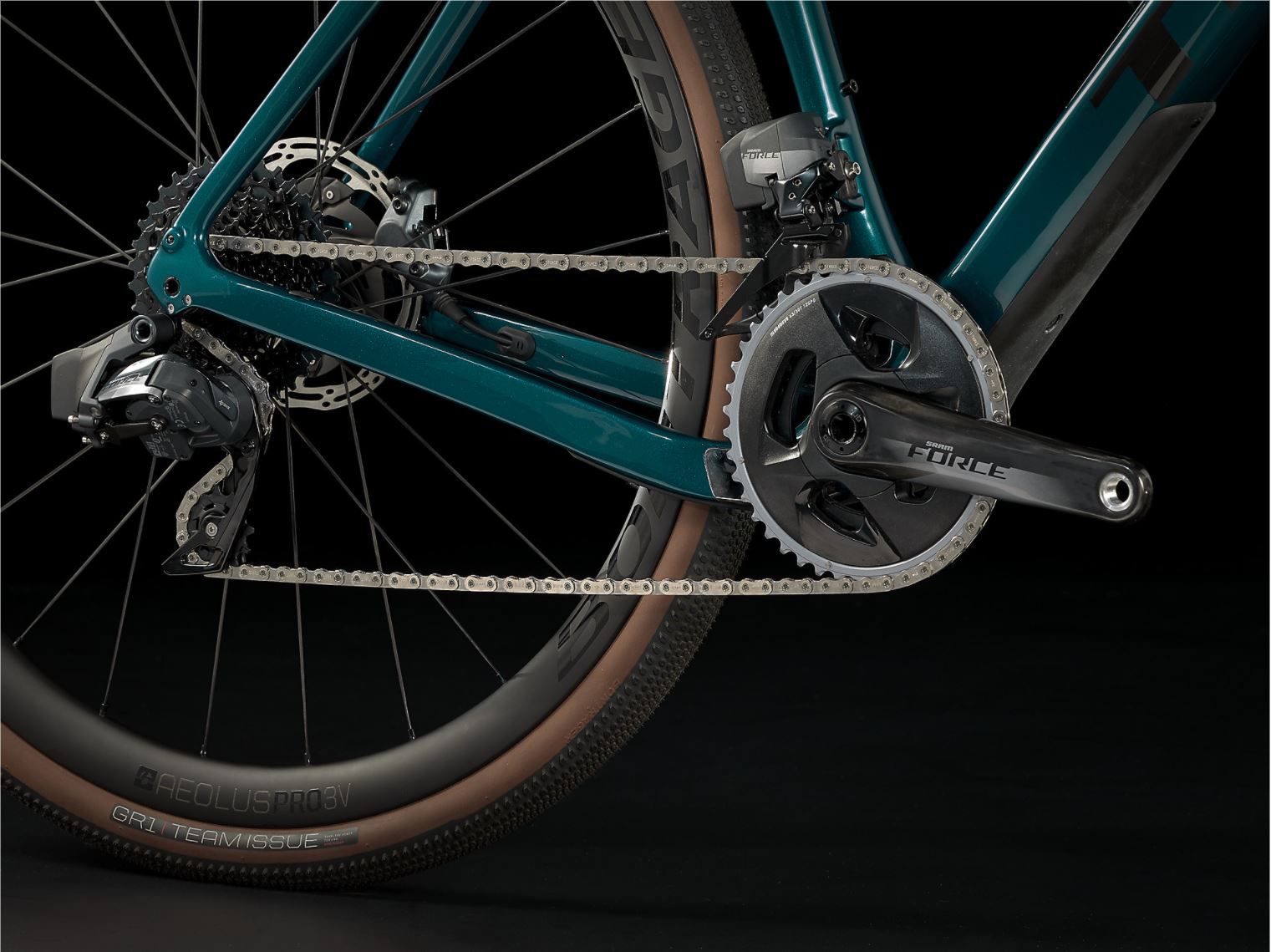 CHECKPOINT SL 7 eTAP Gravelbike / dark aquatic carbon smoke / 61 CM