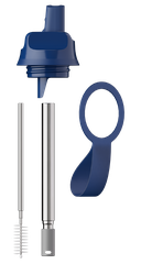 Chilly's Series 2 Flip Bundle / Whale Blue