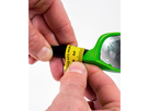 STIQX magnetische Brillenhalterung / schwarz/transparent / M