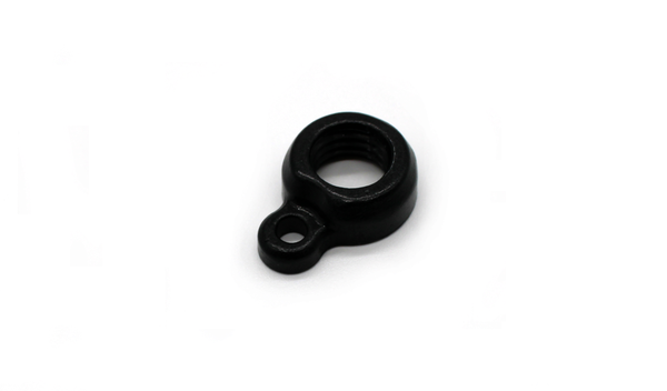 THRU AXLE NUT INCL. KEEPER Schaltaugen-Nuss / schwarz