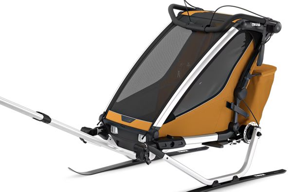 THULE CHARIOT SPORT 1 Gen. 2 Kinderanhänger / alu/yellow