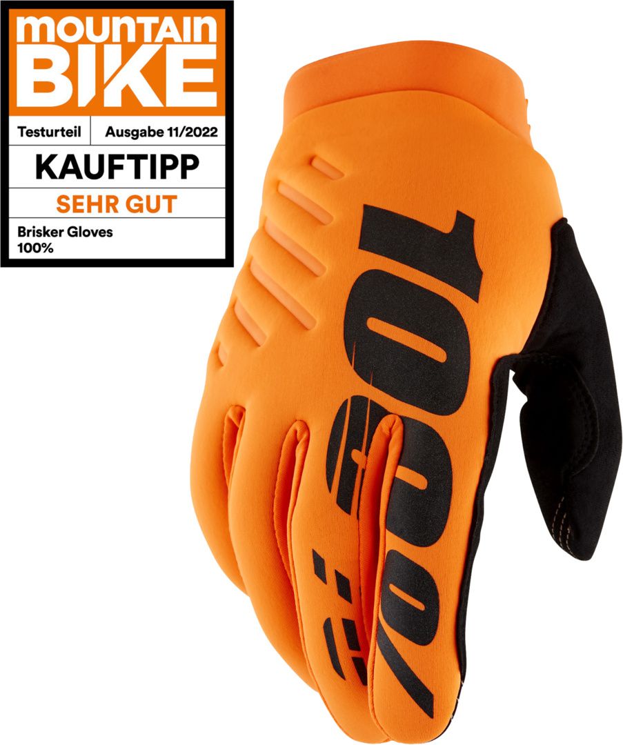Gloves Brisker / orange / M