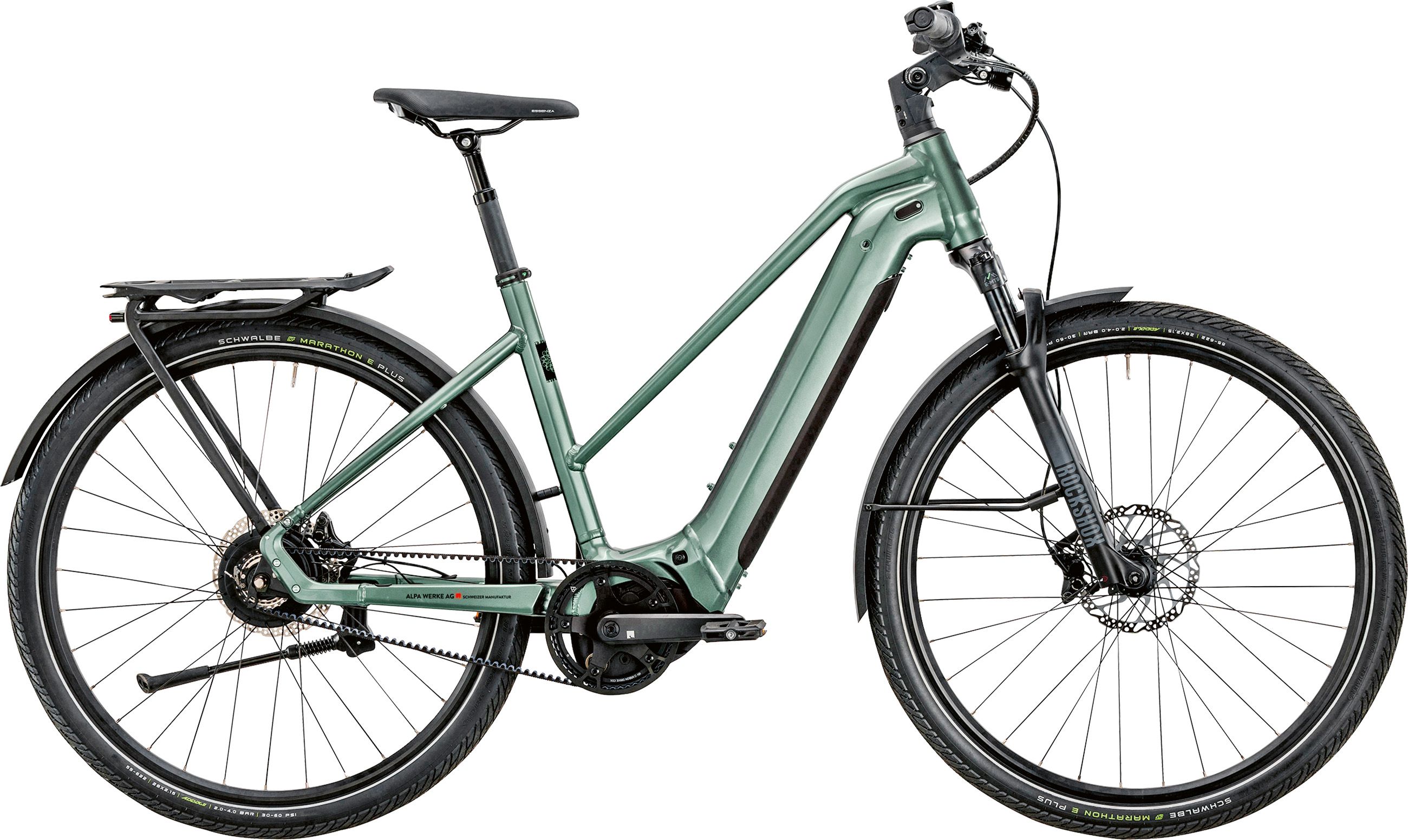 ENJOY GT 8 GOR E-City- und Alltagsvelo / D. Green gla. p. / 50cm