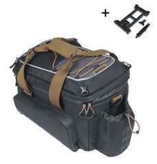 Miles Gepäckträgertasche XL Pro MIK / grau