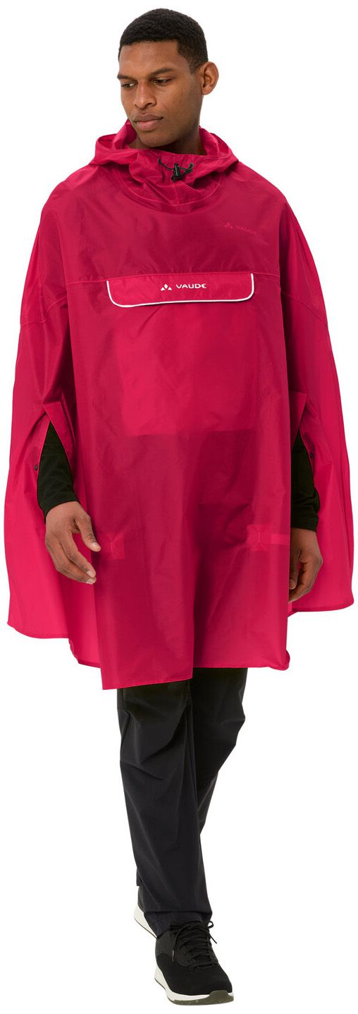 VALDIPINO Unisex-Regenponcho / red uni / M