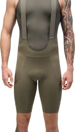 ODYSSEY Herren-Gravel-Trägerhose / military green / L