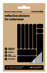 REFLECTIVE FABRIC reflektierende Textilkleber / strips silver