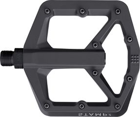 Pedal Stamp 2 small / schwarz alu / Plattformpedal, 100 x 100 mm